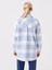 Lcw Modest Ekose Uzun Kollu Oversize Kadın Oduncu Gömlek Ceket 5