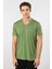 V Yaka T-Shirt ve Cepli Pijama Takım, %50 Pamuk %50 Modal 1