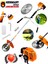 GRM99889RPMX Benzinli 2 Zamanlı Yan Tip Motorlu Tırpan 3 Hp 1