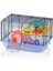 Imac Cricetti 9 Hamster Kafesi Lacivert Mavi 45x31x29cm 1