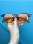 Güneş Gözlüğü UV400 Korumalı Unisex Erkek Kadın Sunglasses Eyewear Yalı Çapkını Model Turuncu Cam 1