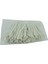 LISINYA214 Bağlama Teli Tel Klips Pvc Kaplamalı Beyaz 100 gr Takribi 100 Adetli 1 Paket 2