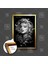 Marilyn Monroe Kelebek Hollywood Yıldızı Sarışın Çerçeveli Dikey Kanvas Tablo 1