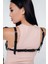 Mulvxjrt JRT02 Siyah Deri Harness Sütyen - 112 (Mulvix) 3
