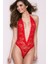 Mulvxley LEY02 Arkası Açık Dantelli Kırmızı Babydoll 1287 (Mulvix) 3