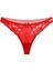 Mulvxlio LIN02 Büyük Beden Kırmızı String Bato Külot (Mulvix) 2