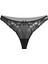 Mulvxlio LIN02 Siyah Dantelli G String Külot (Mulvix) 2