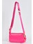 Kadın Kolon Omuz Askılı Silikon Çapraz Çanta Pembe 26398 5