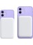 iPhone 15 Plus Kılıf Simli Allstar Magsafe Kapak + 5000 Mah Magsafe Powerbank 3