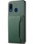 Samsung Galaxy A20 / A30 Kickstand Kılıf Kart Yuvalı Tpu+Pc+Pu Telefon Kapağı (Yurt Dışından) 1
