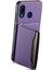 Samsung Galaxy A20 / A30 Kickstand Kılıf Kart Yuvalı Tpu+Pc+Pu Telefon Kapağı (Yurt Dışından) 2