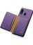 Samsung Galaxy A20 / A30 Kickstand Kılıf Kart Yuvalı Tpu+Pc+Pu Telefon Kapağı (Yurt Dışından) 4