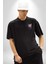 Hayvan Kedi Sanat Potre Siyah Oversize Kadın Erkek Ön ve Sırt Baskılı T-Shirt 2