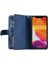 Iphone 12 Mini Kordon Cüzdan Pu Deri 9 Kart Yuvaları Için Flip Case (Yurt Dışından) 5
