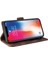 Iphone Xr Için Flip Case Cüzdan Kapak Darbeye Deri Kılıf Basit (Yurt Dışından) 4