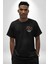 Smaç Basketbol Renkli Siyah Oversize Kadın Erkek Ön ve Sırt Baskılı T-Shirt 4