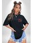Jimmy Butler Basketbol Siyah Oversize Kadın Erkek Ön ve Sırt Baskılı T-Shirt 2