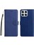 Onur X8 5g Iş Cüzdan Telefon Kılıfı Için Flip Case Klasik Düz Renk (Yurt Dışından) 1