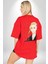 Ken Ryugujı Anime Tokyo Intikamcıları Kırmızı Oversize Kadın Erkek Ön ve Sırt Baskılı T-Shirt 4