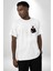 Kaneki Ken Kuma Japon Anime Şeytan Beyaz Oversize Kadın Erkek Ön ve Sırt Baskılı T-Shirt 3