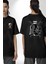 Darth Vader Star Wars Araba Motoru Güçlendir Siyah Oversize Kadın Erkek Ön ve Sırt Baskılı T-Shirt 1