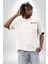 Cobra Kai Karete Çocuk Yılan Logo Dizi Beyaz Oversize Kadın Erkek Ön ve Sırt Baskılı T-Shirt 5