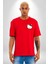 Hello Kitty Kırmızı Oversize Kadın Erkek Ön ve Sırt Baskılı T-Shirt 3