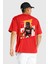 Dwyane Wade Miami Basketbol Kırmızı Oversize Kadın Erkek Ön ve Sırt Baskılı T-Shirt 2