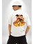 Antman ve Wasp Beyaz Oversize Kadın Erkek Ön ve Sırt Baskılı T-Shirt 4