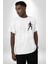 Antman ve Wasp Beyaz Oversize Kadın Erkek Ön ve Sırt Baskılı T-Shirt 5