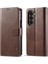 Samsung Galaxy Z Için Flip Case Horizontal 6 5g Buzağı Doku Yatay Flip Case (Yurt Dışından) 5