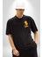 Garfield Uyku Siyah Oversize Kadın Erkek Ön ve Sırt Baskılı T-Shirt 4