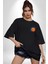 Jayson Tatum Animasyon Boston Basketbol Siyah Oversize Kadın Erkek Ön ve Sırt Baskılı T-Shirt 4