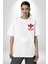 Stranger Things Beyaz Oversize Kadın Erkek Ön ve Sırt Baskılı T-Shirt 3