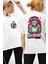 Breaking Bad Beyaz Oversize Kadın Erkek Ön ve Sırt Baskılı T-Shirt 1