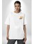 Anthony Davis Basketbol Lakers Beyaz Oversize Kadın Erkek Ön ve Sırt Baskılı T-Shirt 3