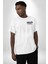 Korku Filmi Birdaha Uyku Uyuyamayacaksın Beyaz Oversize Kadın Erkek Ön ve Sırt Baskılı T-Shirt 5