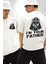 Darth Vader Ben Senin Babanım Beyaz Oversize Kadın Erkek Ön ve Sırt Baskılı T-Shirt 1