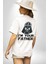 Darth Vader Ben Senin Babanım Beyaz Oversize Kadın Erkek Ön ve Sırt Baskılı T-Shirt 2