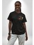 Geleçeği Seninle Planlayalım Siyah Oversize Kadın Erkek Ön ve Sırt Baskılı T-Shirt 4