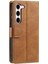 Samsung Galaxy S23 Kickstand Cüzdan Pu Deri 6 Kart Yuvaları Için Flip Case (Yurt Dışından) 5