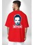 Breaking Bad Kırmızı Oversize Kadın Erkek Ön ve Sırt Baskılı T-Shirt 4