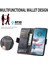 Motorola Moto Kenar 40 Neo Çoklu Kart Yuvası Iş Cüzdan Için Flip Case (Yurt Dışından) 4