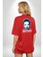 Breaking Bad Kırmızı Oversize Kadın Erkek Ön ve Sırt Baskılı T-Shirt 2