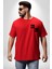 Breaking Bad Kırmızı Oversize Kadın Erkek Ön ve Sırt Baskılı T-Shirt 5