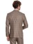 Ekose Ceketli Slim Fit Açık Kahverengi Erkek Takım Elbise - Wessi 3