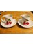 Kirazlı Kahve Fincanı ve Kadeh Set 2