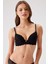 2'li Ekonomik Paket Siyah-Ekru 4731001-2 Rome Balenli Soft Push Up Dantelli Sütyen Set 3