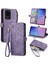 Samsung Galaxy S20 Ultraile Uyumlu Cüzdan Kılıf Geometrik Kabartmalı Pu Deri Kickstand Kart Yuvaları Flip Folyo Kapak (Yurt Dışından) 1