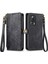 Xiaomi 13 Liteile Uyumlu Cüzdan Kılıf Geometrik Kabartmalı Pu Deri Kickstand Kart Yuvaları Flip Folyo Kapak (Yurt Dışından) 1